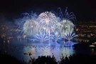 Feuerwerk am Lac d'Annecy