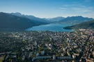 Ausblick auf den Lac d'Annecy