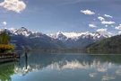 Zeller See, aufgenommen von Thumersbach aus